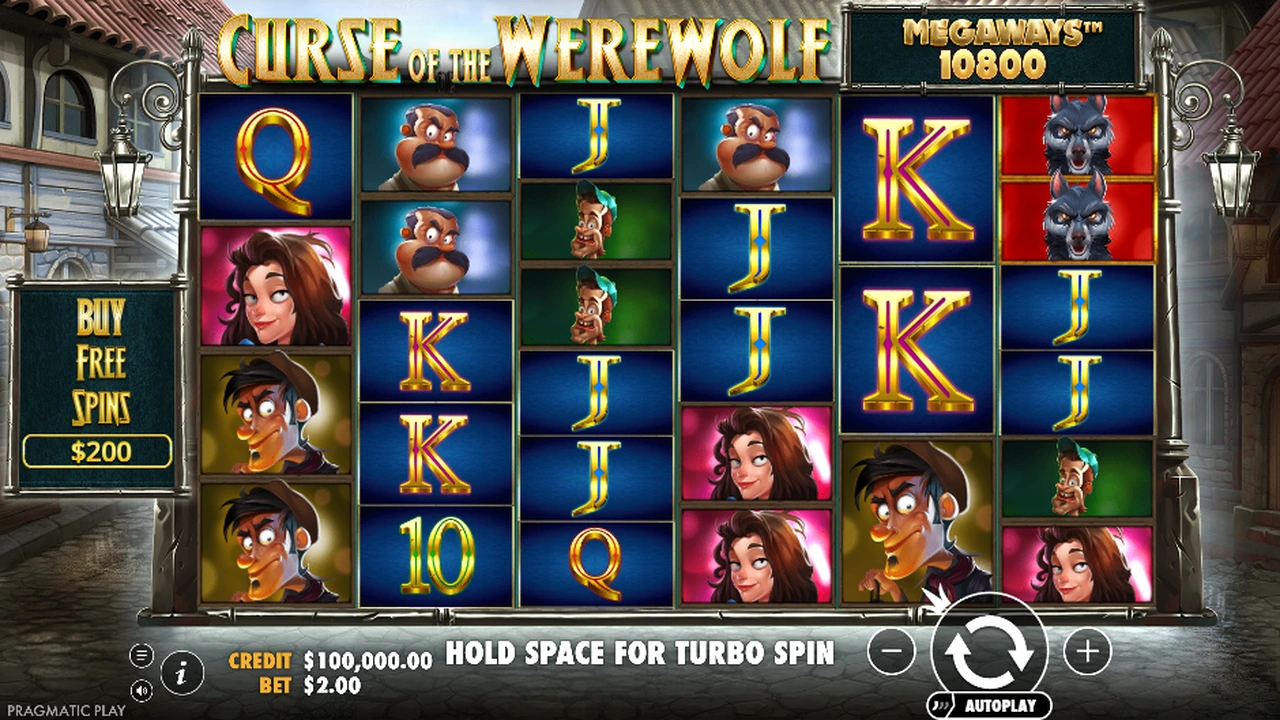 Curse of the Werewolf Megaways™ free slot demo