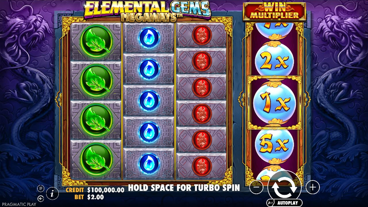 Elemental Gems Megaways™ free slot demo
