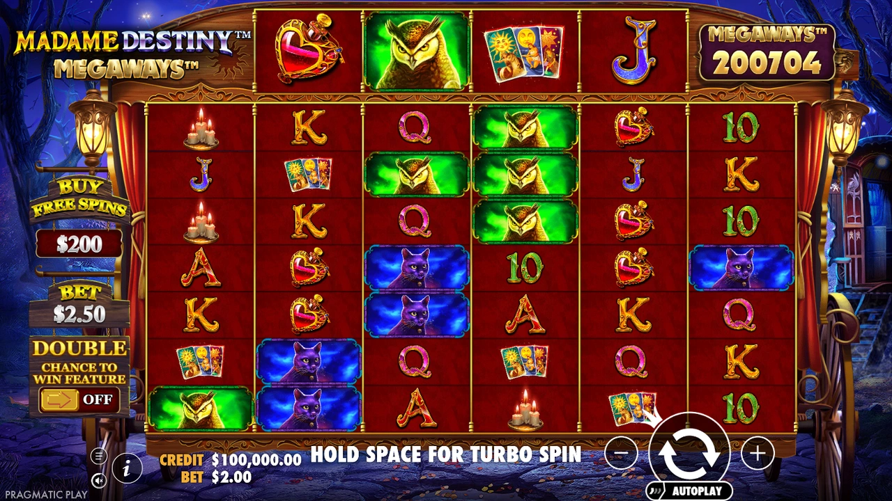 Madame Destiny Megaways™ free slot demo