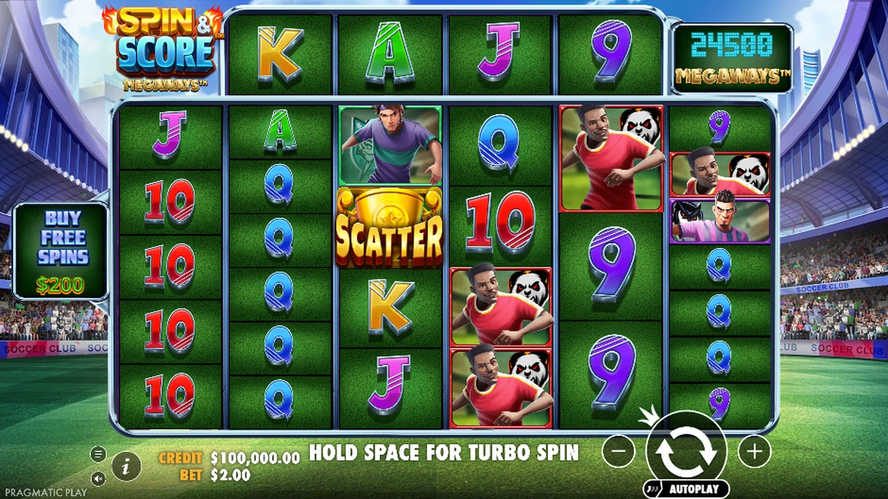 Spin & Score Megaways™ free slot demo