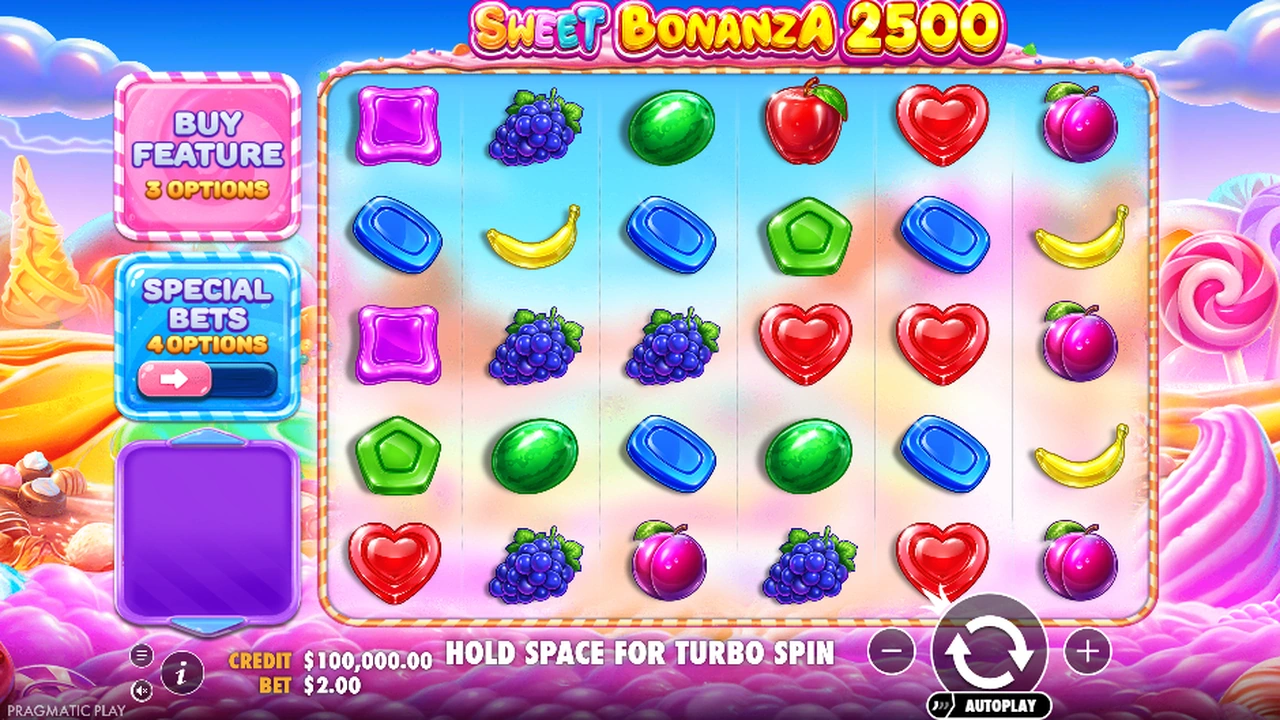 Sweet Bonanza 2500 free slot demo