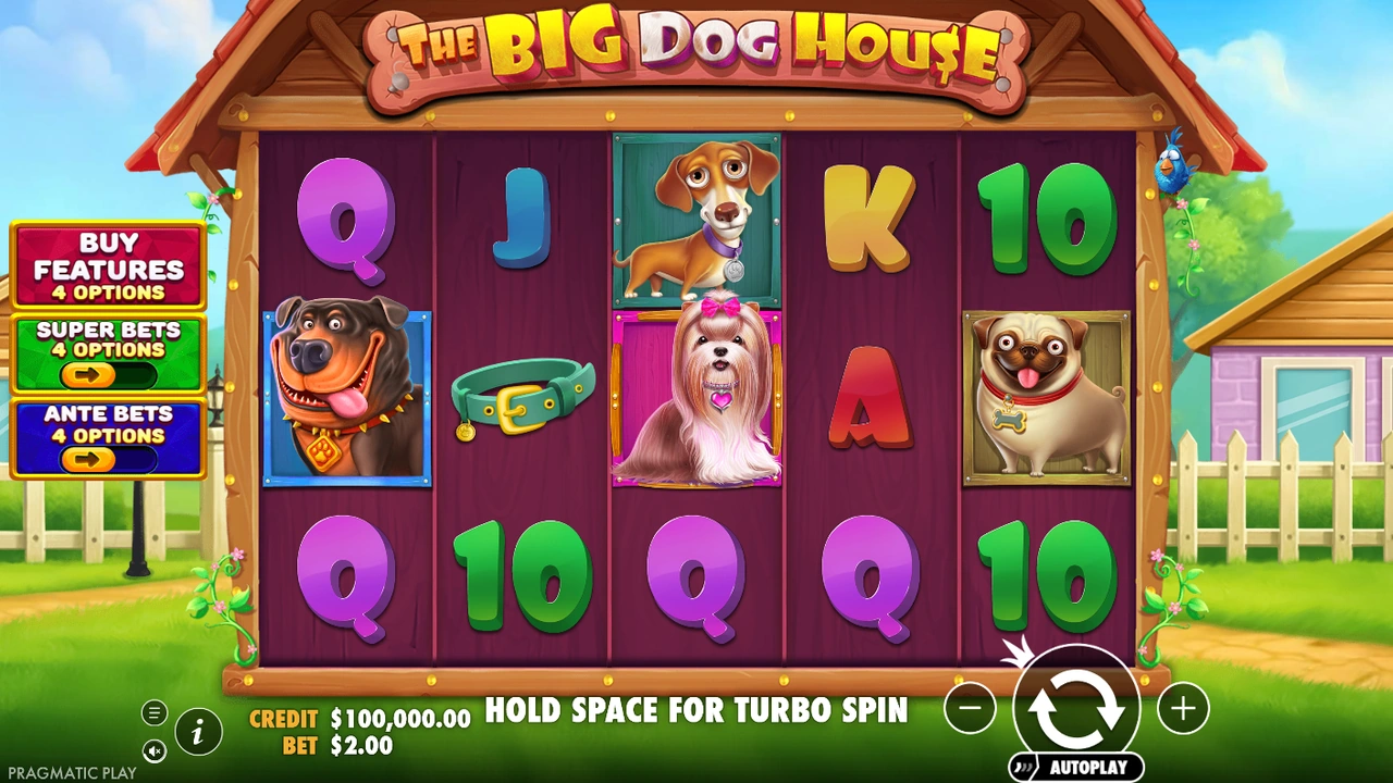 The Big Dog House free slot demo