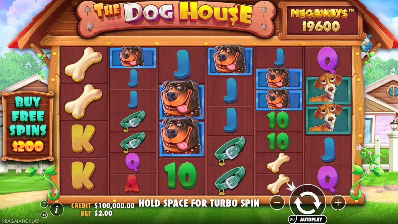 The Dog House Megaways™ free slot demo
