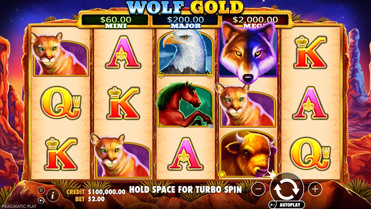 Wolf Gold® free slot demo