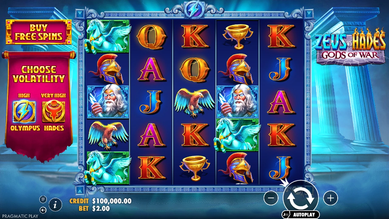 Zeus vs Hades – Gods of War™ free slot demo